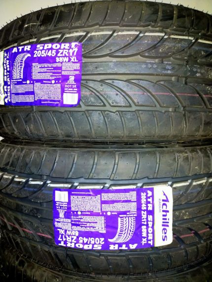 New Tyre 205/45ZR17 Achilles Year 2024